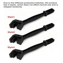 Bicycle Chain Brush Multifunctional Three-Sided Brush - Red - View 7