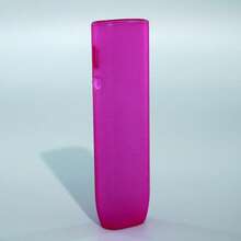 1 件 TPU 皮革纹理透明保护壳，防震软壳适用于 IQOS ILUMA I ONE/ONE