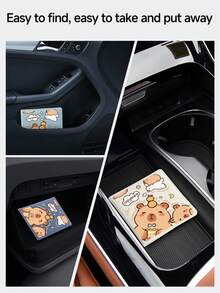 Capybara Cartoon Pattern Id Card Bag, Multiple Colors Are Available, Fashionable And Individual, Ultra-Thin, Lightweight And Portable, Suitable For Storing ID Cards/Passport/Driver's Licenses/Bank Cards/Credit Cards/Shopping Card, Can Be Used As A Gift For Birthdays, Anniversaries, Valentine's Day, Christmas, New Year And Other Festivals, Given To Family Members, Lovers, Friends And Elders