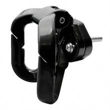 1pc SPORTULI Aluminum Alloy Motorcycle Helmet Hook - Dual Layer Luggage Rack Suitable For Scooter Bicycle - Durable Multifunctional Skateboard Accessories Bicycle Storage Solution, Fashionable Metal Appearance, Sturdy Design, High-Quality Construction