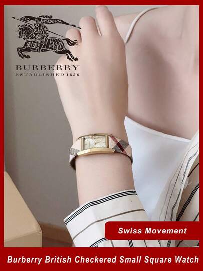 Burberry Pioneer Leather Strap Watch For Women
