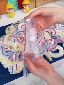 300pcs Elastic Food Lid - Scalable Transparent Plastic Dish Protector With Distinctive Stripe Design, Reusable And Bowl Lid, Suitable For Home Use, Food Storage Solution, Perfect For Christmas, Halloween, Easter, Thanksgiving, Food Protection, Stripe Pattern, Durable Material, Used For Preservation, Multi Purpose, Food Contact Safety | Pot, Bowl And Cup In Multiple Sizes