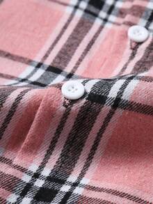 Whitmere Men's Plaid Casual/Business Long Sleeve Shirt, Spring/Autumn - Multicolor - View 6