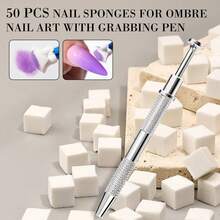 LIMEGIRL 免洗凝胶指甲套装，4 种颜色白色黑色粉色裸色渐变指甲油套装，免洗凝胶法式指甲美甲无需擦拭浸泡 UV DIY 艺术家居沙龙 - 彩色 - 查看 8