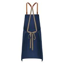 Generation Bib Apron (Steel Blue) - Navy Blue - View 2