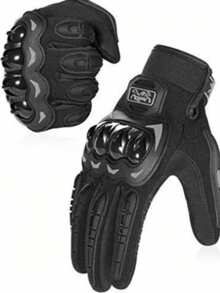 Guantes Para Motocicleta Guantes Deportivos - Negro - Ver 1