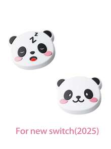 2pcs Cute Cartoon Flower, Cat Paw, Skull Halloween Game Controller Caps, Compatible With New Switch 2025 Silicone Caps For Joycon Gamepad, Button Covers, Gaming Accessories, Best Gift For Switch Players - Multicolor - View 8