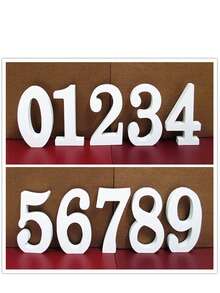 1pc Wooden Decorative Letter Design Home Decor Crafts, Free Combination Decorative Freestanding Wooden Letter Slices For Handicrafts, Family Gatherings, Birthday Parties, Weddings And Other Event Decorations