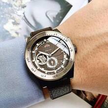 Orient Reloj automático para hombre Orient, esfera negra clásica, correa, reloj de vestir RA-AR0202E10B