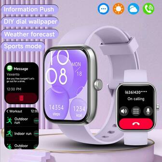 Neue Smartwatch, intelligente Sprachsteuerung, mehrere Sportmodi und Erinnerungen, Gestensteuerung, geeignet für Männer und Frauen, die beste Wahl für Urlaubsgeschenke.