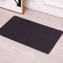 1 قطعة حصيرة استحمام من البي في سي بسيطة وأنيقة، مانعة للانزلاق، قوية الشفط، قابلة للغسل في الغسالة، سهلة التنظيف، تصريف بدون بقايا، للحمام والدش والحوض