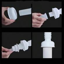 Ablaufstöpsel - Waschmaschinen-Ablaufrohr Abdichtungsabdeckung, Anti-Verstopfungs- & Geruchsbeseitigungs-Design, passt fest auf 40-50mm PVC-Rohre, geeignet für Badezimmer, Küche, Waschküche - Einfach zu installierender Ablaufschutz, flexibles Ablaufkernmaterial für Haushaltsreinigung und Küchenleitungspflege