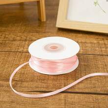 1pc 0.3cm/3mm Colorful Ribbon Gift Packaging Tape, Densely Woven Double-Sided Polyester Ribbon, Handmade Hair Accessories Headwear Bow Gift Box Packaging Satin Ribbon - Multicolor - View 18