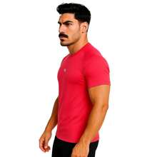 Make Peace Camisa Masculina Lisa Básica para Treinos com Tecido Dry Fit UV - Macia e Suave ao Toque