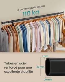 Coat Rack - Black - View 3