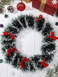 1 pieza Decoración de árbol de Navidad de 78 pulgadas, decoración de guirnalda y accesorios para fiestas, guirnalda de árbol de Navidad, diseño de escena, plantas artificiales, decoraciones para fiestas y días festivos, decoración navideña, decoraciones de Año Nuevo