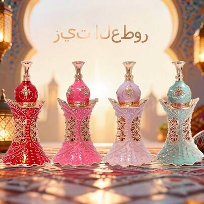 5ml Combinazione araba mediorientale ALB, lusso discreto, design raffinato, contenente menta, agrumi, lavanda, vaniglia, zafferano e altri ingredienti, adatto per varie occasioni