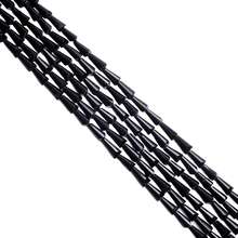 1/2/3 Strings 4/6mm Semi Finished Bead String Black Color Glass Beads For DIY Jewelry Making - Black - View 8