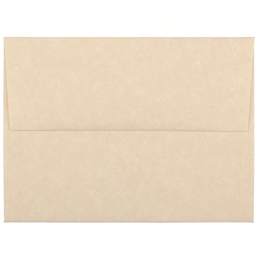 JAM PAPER A2 Parchment Invitation Envelopes - 4 3/8 X 5 3/4 - Natural - 50/Pack-8742 - 多色16 - 查看 1