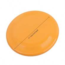 1/2/3/5pcs,Interactive Training Must - Have For Dogs|Pet Flying Disc|Top - Trending Outdoor Pet Toy|Floating, Chew - Resistant & Soft Texture|Perfect For Backyard, Beach & Park Playtime|Fits Small, Medium & Large Dog Breeds - Random Color - View 7
