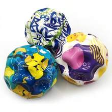 TendenciaSuper Bouncy Ball Moon Hole - Pelota Antiestres de Espuma de Alta Rebote para Descompresión, Entrenamiento Atlético y Juguete Deportivo PUCalidad premium - Camuflaje graffiti, amarillo y naranja. - Ver 9