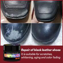 Water-Based Deep Brown Color Matching Paste, Shoe, Sofa And Handbag Refurbishing, Coloring And Repairing Paste.