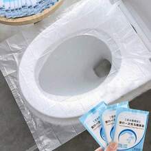 1 件柔软针织马桶座套 - 弹性、温暖、舒适的浴室配件，粉色、灰色、蓝色、青色和浅蓝色条纹，由超柔软超细纤维制成，可增强卫生和风格，浴室舒适配件紧密贴合盖柔软针织质地，卫生间装饰和配件，浴室舒适配件，紧密贴合的盖子，柔软的针织质地，浴室装饰和配件 - 綠色 - 查看 9