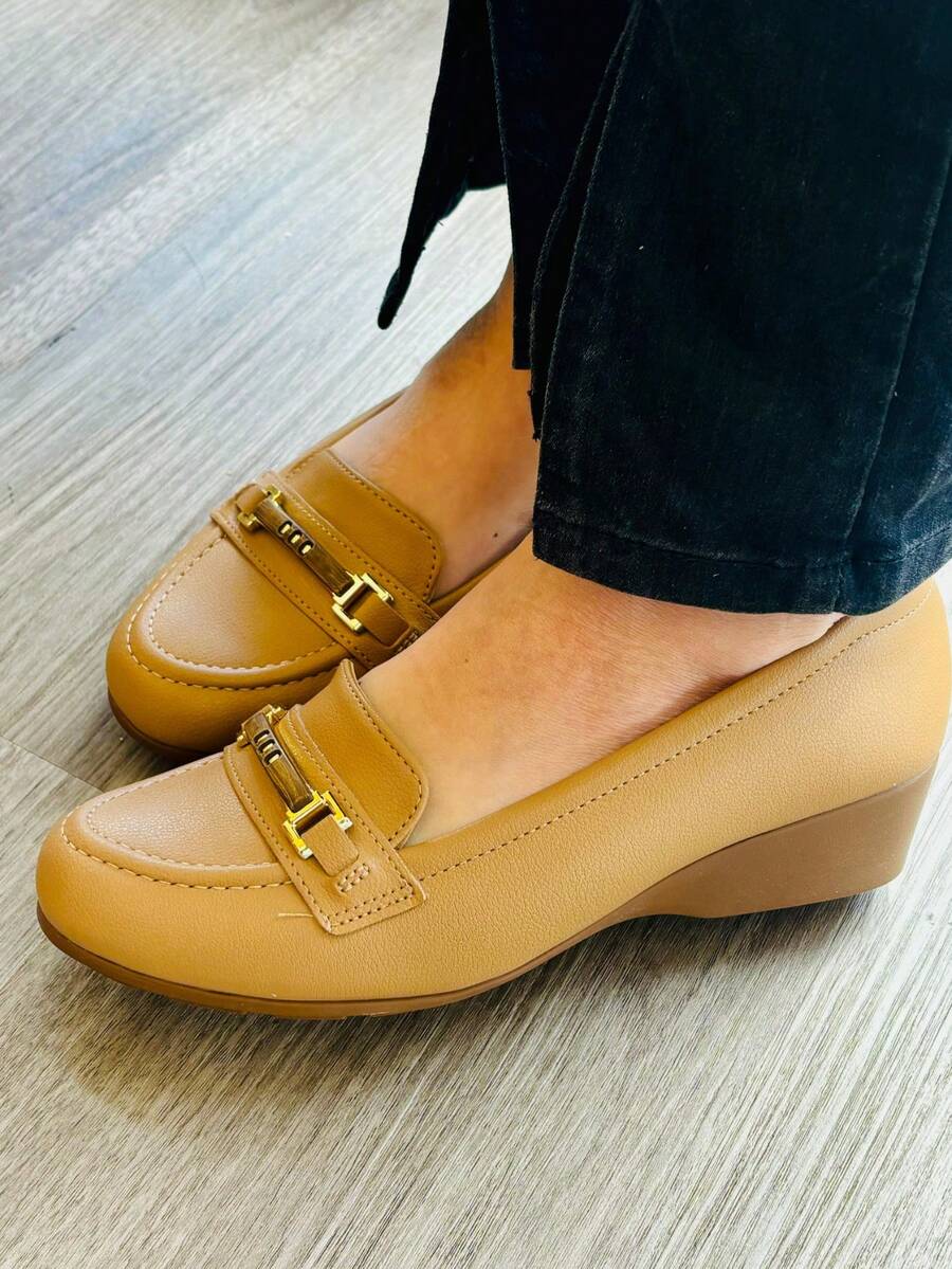 Modare Anabela Shoes - Camel - Ver 1