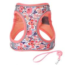 Adjustable Dog Leash And Harness Set, Easy Walk Puppy Safety Strap, Soft Mesh Pet Harness For Small Dogs, No-Pull Adjustable Dog Leash - Multicolor - View 15