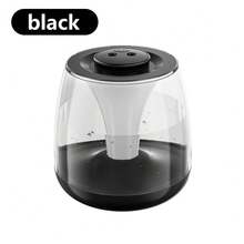 1 Peça + 3000ml Umidificador de Névoa Dupla, Umidificador Portátil Alimentado por USB com Visor Digital, Adequado para Salas Grandes, Sala de Estar, Escritório, Dormitório, Luz Noturna de 7 Cores, Enchimento Superior, Fácil de Limpar