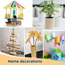 10er-Pack/20er-Pack DIY Massivholz Naturholzstäbe (Länge: 30 cm), leicht zu schneiden, können bemalt werden. Unbearbeitete Hartholzstäbe für Bastler und DIY-Enthusiasten, perfekt für selbstgemachte kreative Geschenke. Ideal für Hochzeitsdekoration, Zauberstabmaterialien, Fahnen, Heimdekoration, Feiertags-Dekoration, Bildungs-DIY-Holzstäbe, Architekturmodell-Holzstäbe, Halloween, Weihnachtsschmuck und Accessoires.