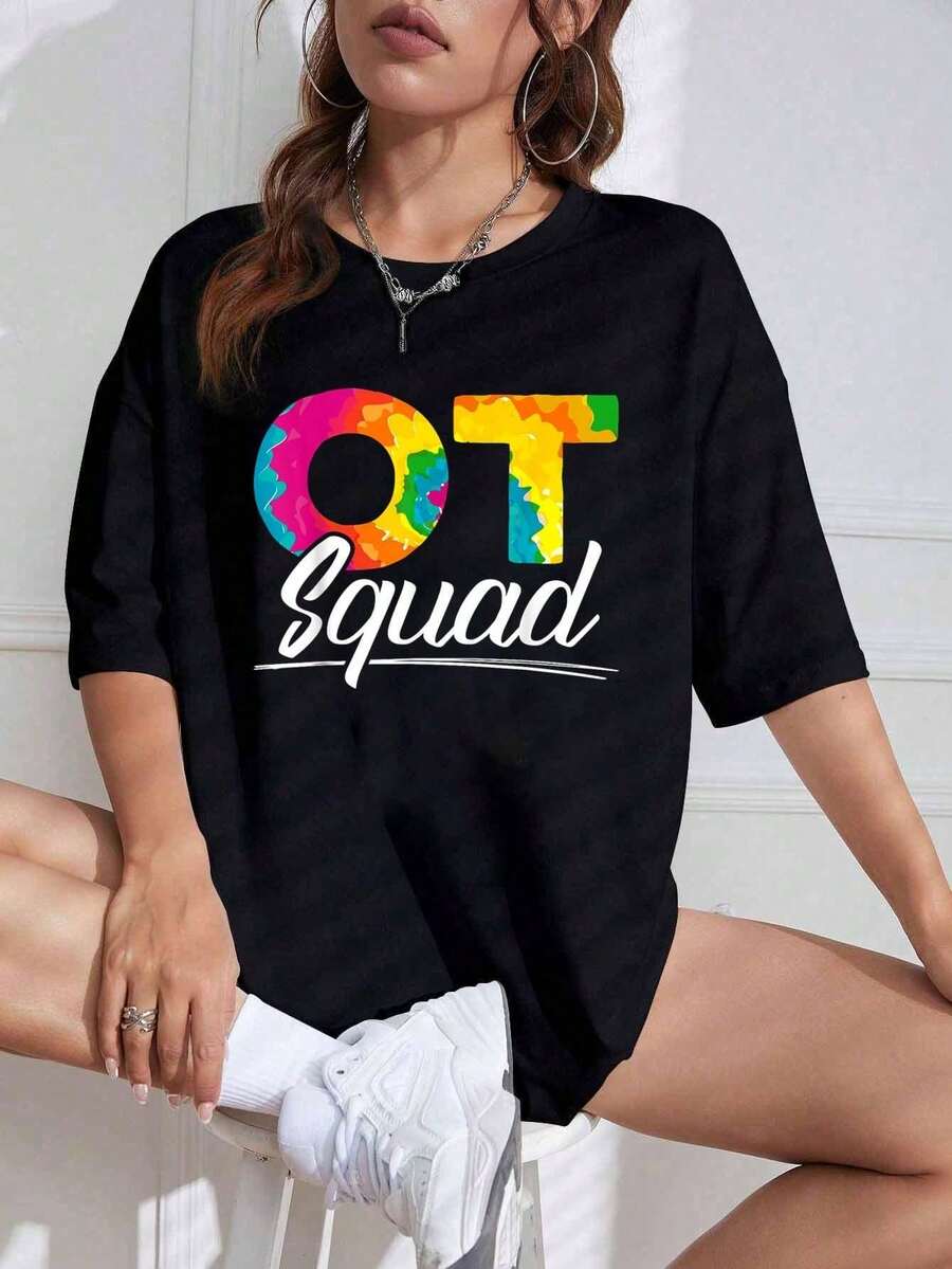 100% Algodón Unisex Camiseta de Trabajo Socialista Leopardo Arcoíris Divertida Amor Camiseta de Manga Corta Camiseta Gráfica para Mujeres y Hombres Camisetas Gráficas Lindas de Verano Tops para Mujeres Cachorro Kepp Negro, 100% Algodón Impresión Casual Cuello Redondo Camisetas de Manga Corta Camisetas Gráficas - Negro 9 - Ver 1