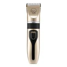 Rasuradora Electrica de Pelo Para Mascotas, Set de Corte de Pelo Para Mascota de 9 Piezas, Rasuradora Para Perros o Gatos, Accesorios para Aseo de Mascotas, Ideal para Casa, Veterinaria, Compacta, Incluye Accesorios - Beis - Ver 3