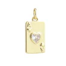 1pc Fashionable Personalized Minimalist High-End Geometric Pendant Couples Keychain, DIY Bracelet Necklace Earrings Jewelry Accessories