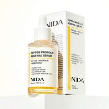 NIDA Peptide Propolis Renewal Serum+Revive Eye Cream For Face And Neck(1.35fl.Oz/40ml)-Wrinkles Fine Lines Aging Skin Daily Radiant Fine Lines, Cell Turnover, Radiant Skin, Moisture Retention - 杏色 - 查看 8