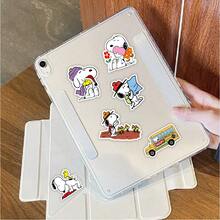 50 قطعة ملصقات زخرفية جميلة بتصاميم كرتونية لأكواب المياه والأدوات المكتبية والدفاتر، ملصقات مقاومة للماء للرسم والتعبير الحر