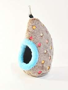 鸟巢悬挂栖木，适合鹦鹉、爱情鸟等小型宠物 - 彩色 - 查看 8