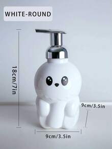 500ml Cartoon Hand Wash Refillable Bottle, Bathroom Shower Gel, Shampoo, Lotion Dispenser Pump Bottle