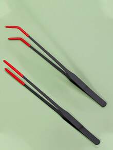 Feeding Tongs Stainless Steel Feeding Clamps Stainless Steel Small Feeding Tongs For Reptiles/Lizards/Spider - Pet Interaction Tool For Aquarium & Craft Use