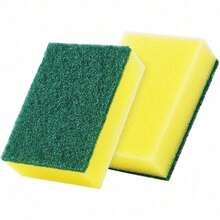 2 Pack Heavy Duty Scrub Sponges Washing Dishes Cleaning Kitchen Dish Sponge
