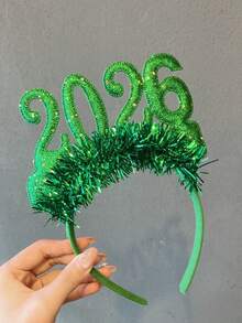 12个/4个/1个 2026新年流苏发箍，新年除夕派对，元旦庆祝活动发饰 - 彩色 - 查看 16