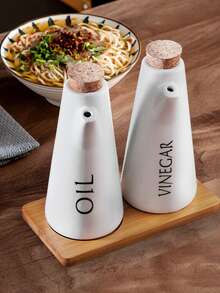 Nordycka minimalistyczna ceramiczna butelka na sos sojowy z uszczelką, butelka na ocet, butelka na przyprawy, dekoracja domu w stylu japońskim, artykuły kuchenne, olej, ocet, pojemnik