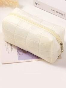 Multi-Functional Travel Makeup Bag,Portable Toiletry Bag,Large Capacity Cosmetic Bag,Zipper Makeup Pouch , Makeup Travel Toiletry Organizer,Travel And Vacation Essentials Cosmetic Bags,Skin Care Bag,Suitable For Home & Travel Use,For Sanitary Napkins, Headphones,Charger,Lipsticks,Cosmetics,Perfume,Skin Care And Beauty Products,Halloween Gifts, Christmas Gifts
