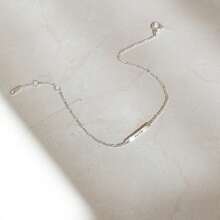 Personalized Elegant Long Name Bracelet, Customized Engraved Bar Bracelet - Custom Initial Bracelet - Personalized Jewelry Gift For Mom - Multicolor - View 6