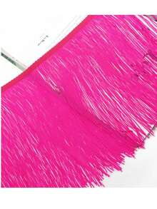 2码流苏花边蕾丝用于缝纫配件19厘米宽饰边拉丁舞流苏服装DIY服饰用品艺术工艺品家居花园 - 多色 - 查看 13