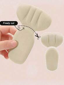 1 Paar weiche & bequeme rutschfeste Fersenkissen, geeignet für Schuhe eine Nummer größer, um das Verrutschen von High Heels zu verhindern, anwendbar für Lässig Schuhe und High Heels