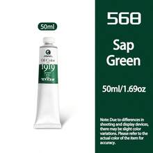 Marie's Professional Oil Paints, 50ml/1.69oz Tubes, Oil Based Pigments Art Supplies For Canvas Craft Painting, Artist Quality, Rich Colors, Gifts For Artist, Beginners, Students And Adults - 50ml/1.7 Oz - View 45