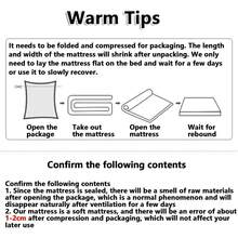 Japanese Velvet Mattress Topper Queen - Winter Warm Floor Mattress Pad, Super Soft Thickened Bed Pad, 150x200cm Plush Roll-Up Sleeping Mat For Dorm & Home (White/Grey) - 深灰色 - 查看 6