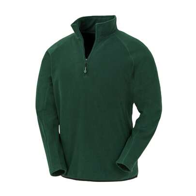  Result Genuine Mens Microfleece Fleece Top (Forest Green)