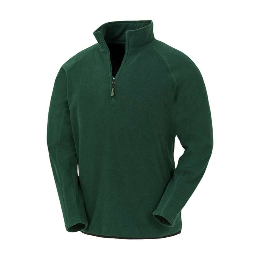 Result Genuine Mens Microfleece Fleece Top (Forest Green) - Dark Green - View 1